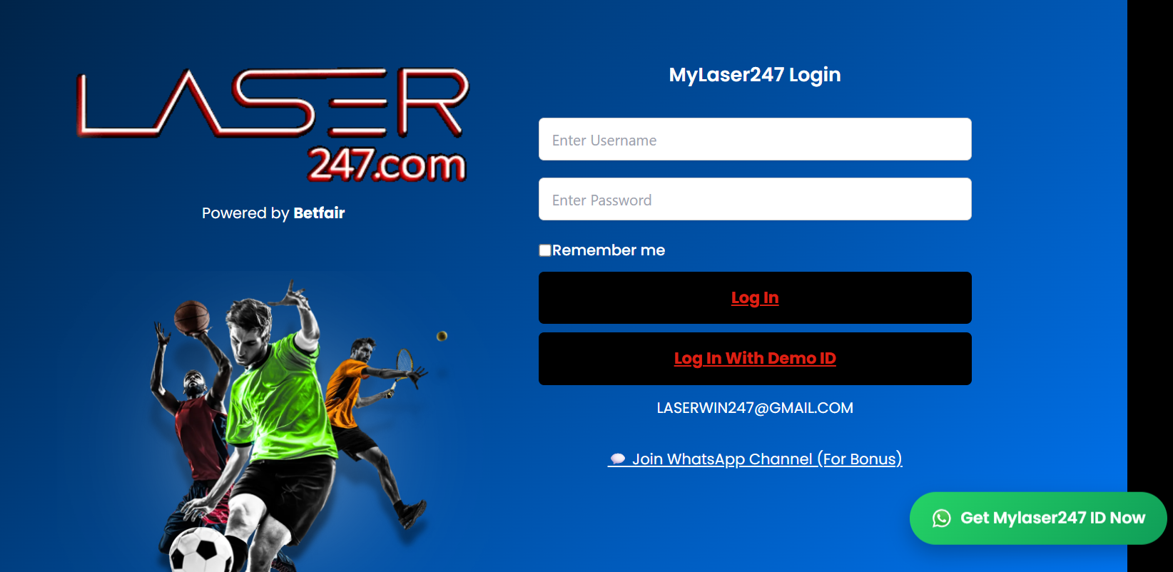 Laxzer247 - Official Betting Exchange India